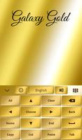 Gold Keyboard 4 Samsung Galaxy screenshot 2