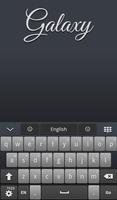 Teclado Samsung Galaxy Poster