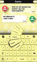 Yellow Keyboard Ekran Görüntüsü 1