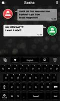 Black Keyboard theme poster