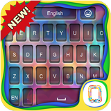Multicolor keyboard icône