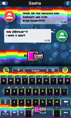 download Nyan keyboard Cat theme APK