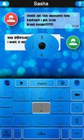 Oceans keyboard theme تصوير الشاشة 3