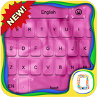 Pink Velvet Keyboard Theme icône