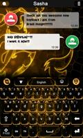 Scorpion keyboard theme Affiche