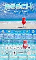 Beach GO Keyboard Theme screenshot 1
