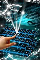 Blue Brick Wall Keyboard Screenshot 1
