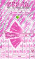 ♦ BLING Theme Pink Keyboard ♦ screenshot 1
