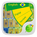 Football Brazil Keyboard Theme icône
