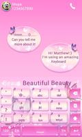 Butterfly GO Keyboard Theme capture d'écran 3