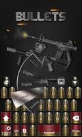 Bullets Keyboard Theme & Emoji captura de pantalla 2