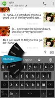 GOKeyboard Business Gray Theme screenshot 2