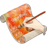 Orange Muse Keyboard Skin icône