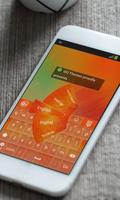 برنامه‌نما Orange Muse Keyboard Skin عکس از صفحه