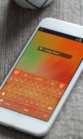 برنامه‌نما Orange Muse Keyboard Skin عکس از صفحه