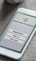 Memory flash Keyboard Skin پوسٹر