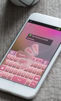 Peachy pink Keyboard Skin Ekran Görüntüsü 1