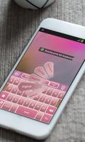 Peachy pink Keyboard Skin Ekran Görüntüsü 2