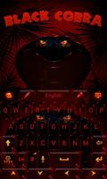 Black Cobra Keyboard Theme poster