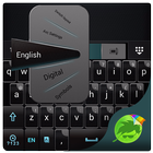 Sleek Business Black Keyboard icône