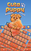 Cute Puppies Keyboard Theme poster