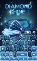 Diamante Keyboard Brilho imagem de tela 1