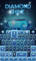 Diamante Keyboard Brilho imagem de tela 2