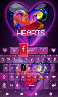 Hearts Keyboard Theme ảnh chụp màn hình 2