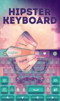 Hipster Color Keyboard Theme Ekran Görüntüsü 1