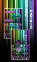 Color Matrix Keyboard Affiche