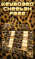 Free Cheetah Keyboard Theme Affiche