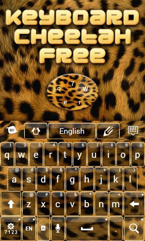 Free Cheetah Keyboard Theme APK للاندرويد تنزيل