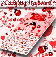 Ladybug Keyboard Theme Affiche