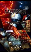 Meteor Impact Keyboard Theme Cartaz