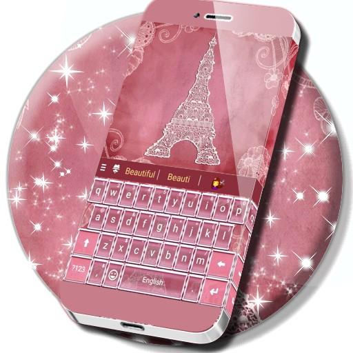 New Pink Paris Keyboard