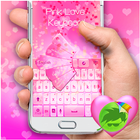 Pink Love Keyboard icône