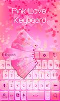 Pink Love Keyboard capture d'écran 1