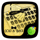 Gold ＆ Black Keyboard Theme icon