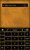 GO Keyboard Golden Age Theme capture d'écran 3