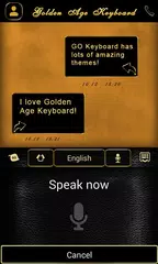 GO Keyboard Golden Age Theme APK download