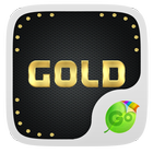 Gold Emoji GO Keyboard Theme icône
