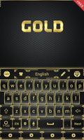 Gold Emoji GO Keyboard Theme capture d'écran 3