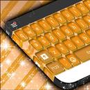 Golden Stripes Keyboard Theme APK