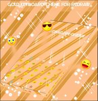 Golden Stripes Keyboard Theme screenshot 1