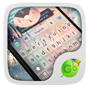 Glass Emoji GO Keyboard APK