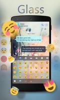 Free Glass GO Keyboard Theme ภาพหน้าจอ 2