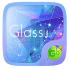 Glass Keyboard Theme & Emoji icône