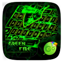 Green Fire GO Keyboard Theme-APK