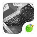 Grey GO Keyboard Theme aplikacja