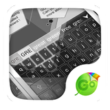 Grey GO Keyboard Theme icono
